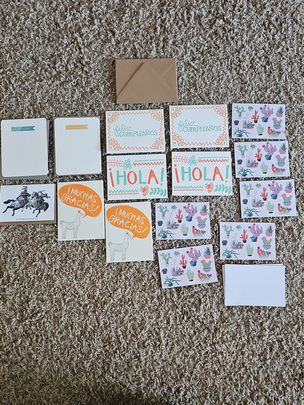 Blank Note Card Set - Assorted Designs